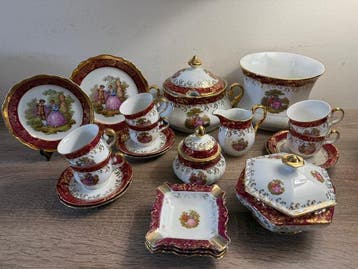 Veritable Porcelain Limoges - Eetservies (22) - Porselein