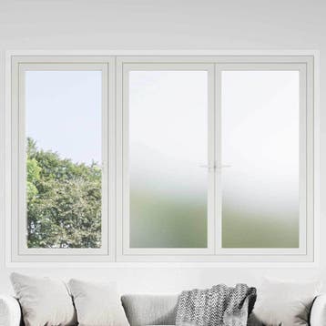 vidaXL Zelfklevend Raamfolie Frosted Wit 60 x 2000 cm PVC, Verzenden, Nieuw