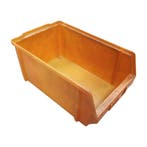 Magazijnbak 350x200x170 mm rood kunststof gebruikt, Doe-het-zelf en Bouw, Kratten en Dozen, Ophalen of Verzenden, Nieuw