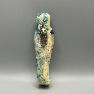 Replica van het oude Egyptische Geglazuurd faience-ushebti