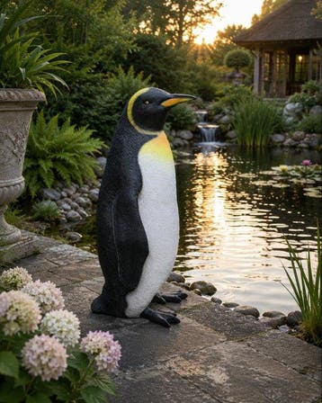 Statue, XL Penguin 95cm - 95.5 cm - mgo - 2026