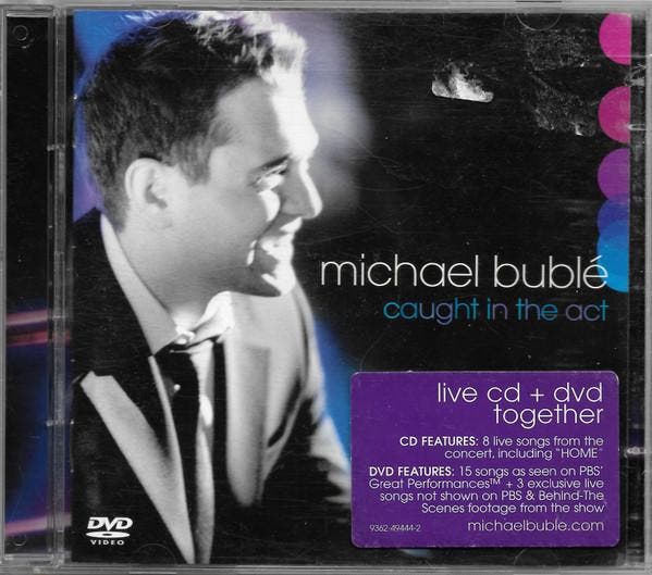 Michael Bublé - Caught In The Act, Cd's en Dvd's, Cd's | Pop, Gebruikt, Verzenden