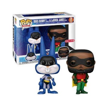 Funko Pop   Bugs Bunny As Batman &amp; LeBron James As Robin, Verzamelen, Verzenden, Nieuw