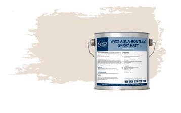 Wixx Aqua Houtlak Spray Matt RAL 9001 | Crèmewit 2.5L, Verzenden, Nieuw