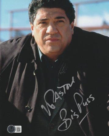 The Sopranos - Signed by Vincent Pastore (+) (Salvatore)