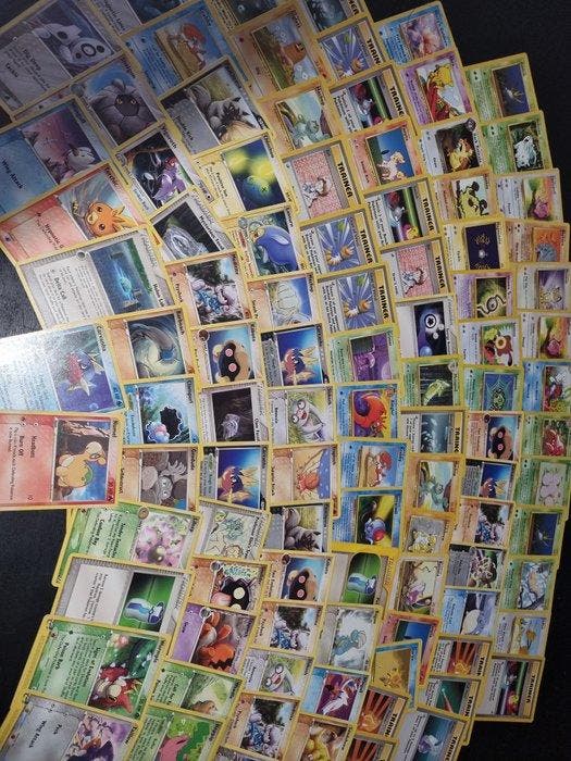 Pokémon - 100 Mixed collection - WOTC - Base set, Jungle,, Hobby & Loisirs créatifs, Jeux de cartes à collectionner | Pokémon