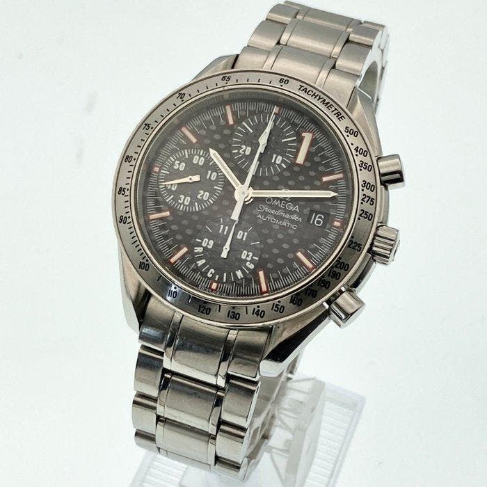 Omega - Speedmaster Michael Schumacher - 3519.50 - Homme -, Handtassen en Accessoires, Horloges | Heren