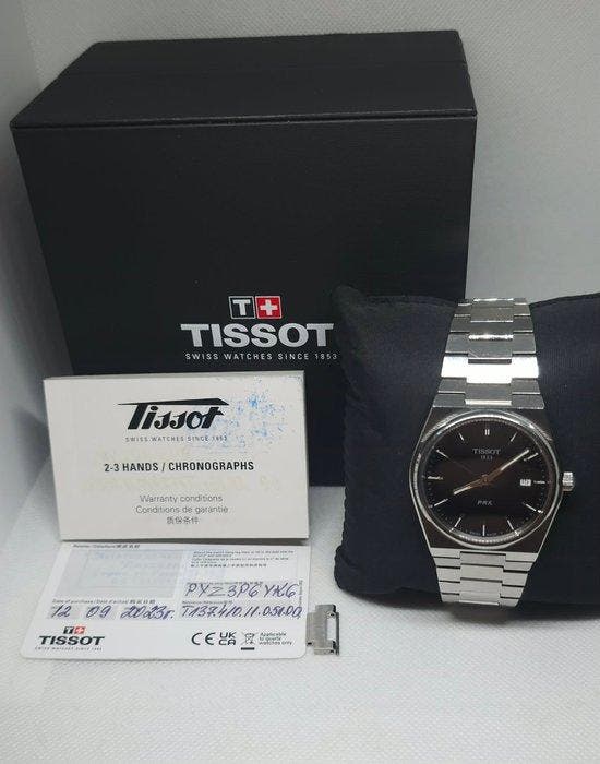 Tissot - PRX Quartz - Sans prix de réserve -, Handtassen en Accessoires, Horloges | Heren