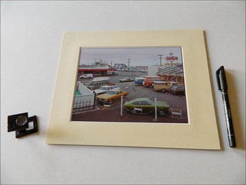 Stephen Shore - Fifth Street and Broadway, Eureka,