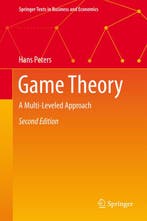 Game Theory 9783662469491 Hans Peters, Verzenden, Gelezen, Hans Peters