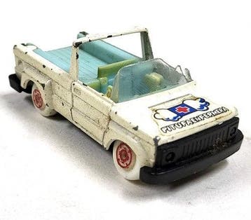 Vintage Guisval Smurfin-ambulance, metaal, Verzenden, Nieuw