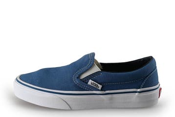 Vans Instappers Jongens in maat 35 Blauw, Jongen of Meisje, Schoenen, Zo goed als nieuw, Vans