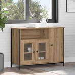 vidaXL Dressoir Artisan Eiken 100 x 35 x 75 cm, Verzenden, Nieuw
