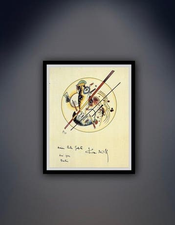 Bauhaus Archiv Berlin - Wassily Kandinsky - “Aus dem, Antiek en Kunst