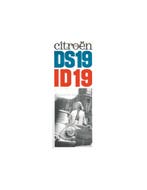 1964 CITROEN DS 19 / ID 19 PROGRAMMA BROCHURE ENGELS USA, Nieuw