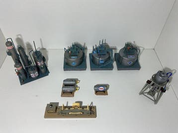 Vollmer H0 - Modeltreinlandschap (8) - Industrie met, Nieuw