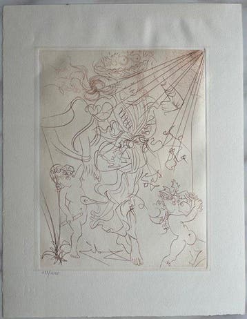 Salvador Dali (1904-1989) - Autumn, Antiek en Kunst