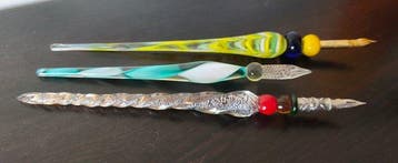 Collezione Penne a immersione in Vetro di Murano - Parure de