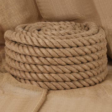 vidaXL Touw 25 m lang 30 mm dik jute, Verzenden