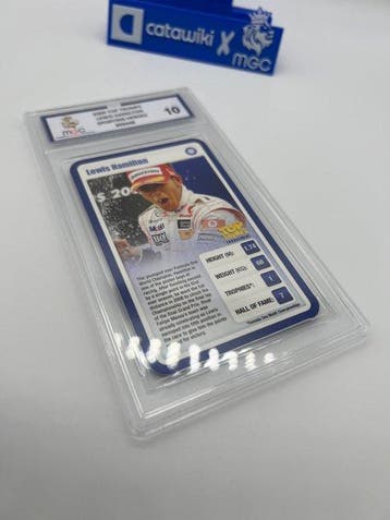 2009 Top Trumps Lewis Hamilton - MGC 10 - 1 Graded card
