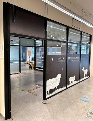 Aluminium kozijn deur doorgang, B143 x H270 cm, voor inloop, Nieuw