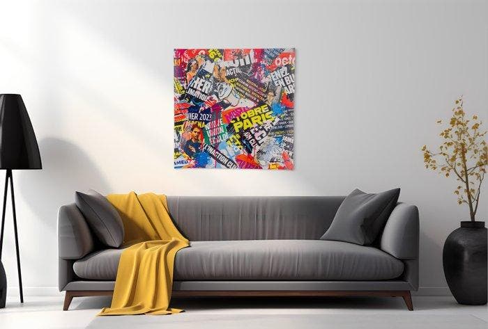 AIIROH - Straight outta street Picasso, Antiquités & Art, Art | Objets design
