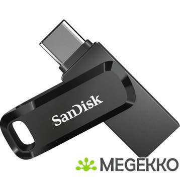 SanDisk Ultra Dual Drive Go 128GB USB Stick, Verzenden