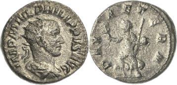 Antoninian 244/247, Kaiserzeit Philippus I (arabs) 244-249, Verzenden