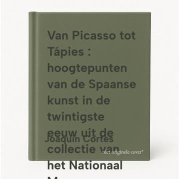 Van Picasso tot Tápies : hoogtepunten van de Spaanse kunst, Verzenden, Joaquin Cortes