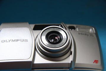 Olympus 76+case Analoge compactcamera, Nieuw