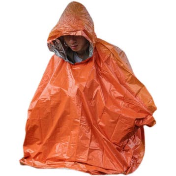 Nooddeken Reddingsdeken Isolatiedeken Poncho Regenjas Noodpa, Verzenden, Nieuw