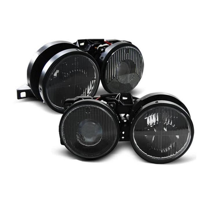 BMW 3-Serie E30 84-91 Koplampen Set Zwart, Auto-onderdelen, Verlichting, Nieuw, BMW
