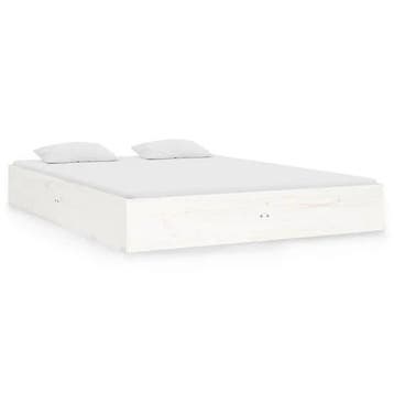 Bedframe 120x190 wit | Retour Deal | Nu 41% goedkoper, Huis en Inrichting, Slaapkamer | Bedden, Verzenden, Wit, 190 cm of minder