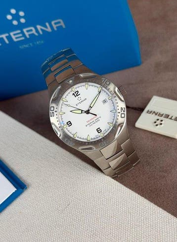 Eterna - Monerey White Date - 1600.41.10.0165FRA - Homme -, Bijoux, Sacs & Beauté