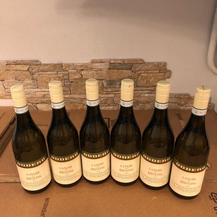 2023 Oddero, Riesling - Piëmont DOC - 6 Flessen (0.75 liter), Verzamelen, Wijnen