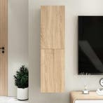vidaXL Tv-meubel 30,5x30x110 cm bewerkt hout sonoma, Huis en Inrichting, Kasten |Televisiemeubels, Verzenden, Nieuw