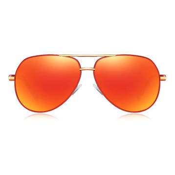 Vintage Shades Zonnebril - Roestvrij Staal Legering, Verzenden, Nieuw