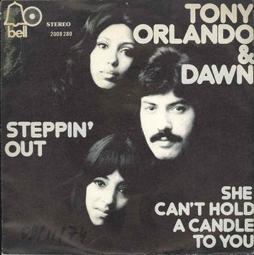 Tony Orlando And Dawn - Steppin Out (Gonna Boogie Tonight), Verzenden, Gebruikt