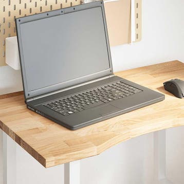 vidaXL Bureaublad rechthoekig 80x60x2,5 cm onbehandeld, Verzenden, Nieuw