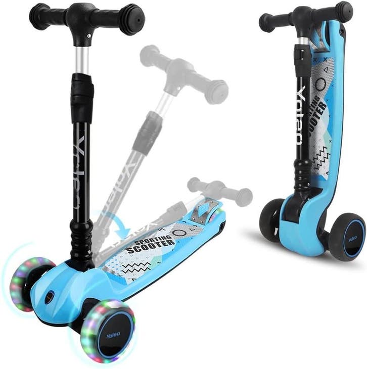 Kinderstep - 3 wielen - Kinder step jongens - LED Wielen - V, Fietsen en Brommers, Steps, Nieuw, Verzenden