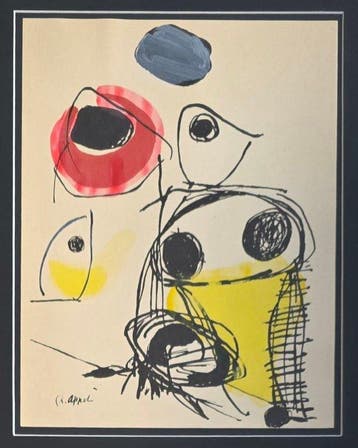 Karel Appel (1921-2006) - Cobra figuren