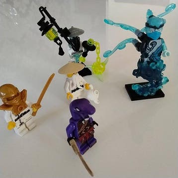 Lego - Figuur - 5 aussergewöhnliche Ninjagofiguren, Nieuw
