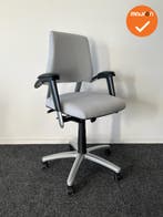 BMA Axia Office - 8Y 2D armpads - Nieuwe grijze stoffering -, Werkplek, Ophalen of Verzenden, Gebruikt, Stoel