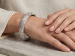 Armband - 18 karaat Witgoud - 13.89ct. tw. Diamant, Handtassen en Accessoires, Armbanden, Nieuw