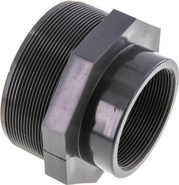 Verloopring Rp2 1/2'' Binnendraad X G4'' Buitendraad PVC-U, Doe-het-zelf en Bouw, Verzenden, Nieuw