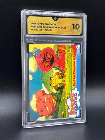 Pokémon - 1 Graded card Rest And Relaxation 49 - GG 10, Hobby & Loisirs créatifs, Jeux de cartes à collectionner | Pokémon