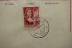 Nederland 1940 - Enkelfrankering op (Voorloper FDC) couvert