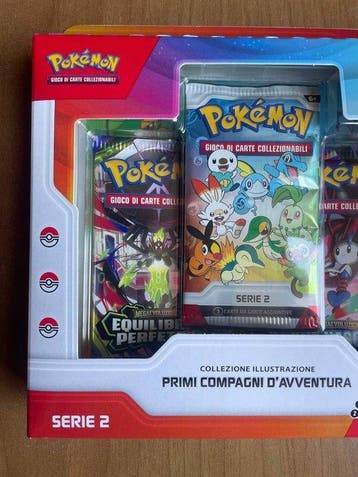 Pokémon - 1 Box - Pokemon Collezione Illustrazione Primi