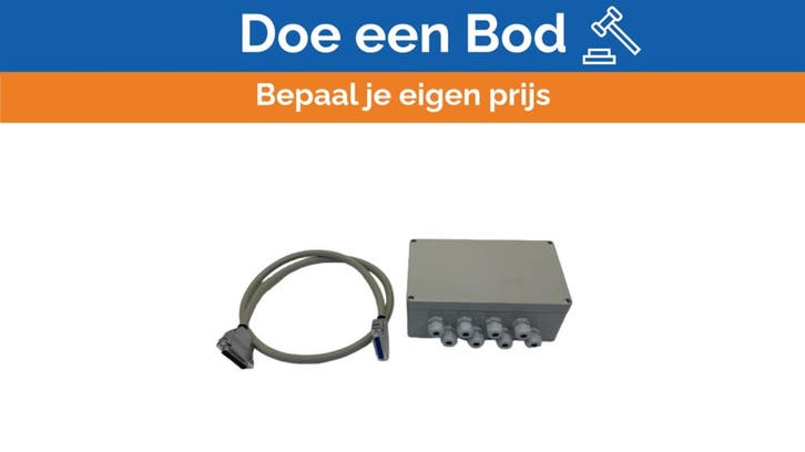 Bieden: Marine 4-Port Input Output Junction Box with DB Con, Watersport en Boten, Navigatiemiddelen en Scheepselektronica, Ophalen of Verzenden