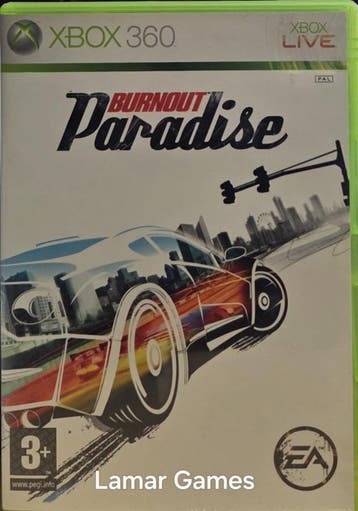 Burnout Paradise (xbox 360 used game), Ophalen of Verzenden, Nieuw